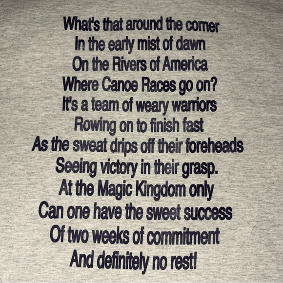 Disney Company D Cast Exclusive Canoe Races of the World Shirt - Picture 5 of 7